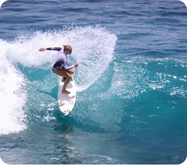 Learning to surf